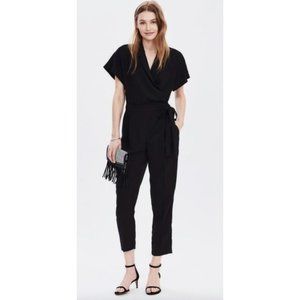 Banana Republic Wrap Tuxedo Jumpsuit